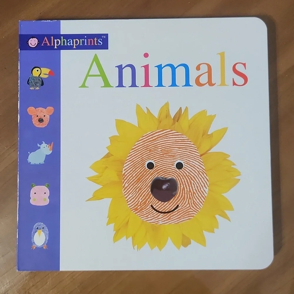 Alphaprints Kids Board Books Set of 4